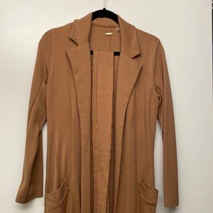 Tahari Brown Long Coat